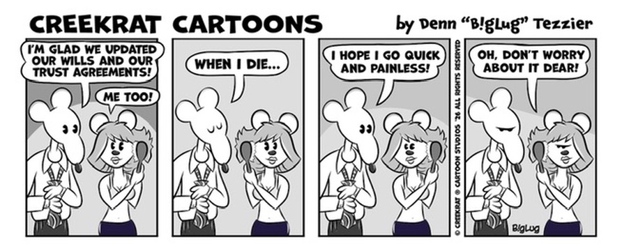 CreekRat comic strip dated 2026-04-24